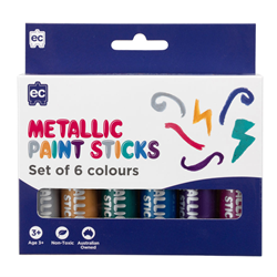 EC Paint Sticks Metallic Set 6